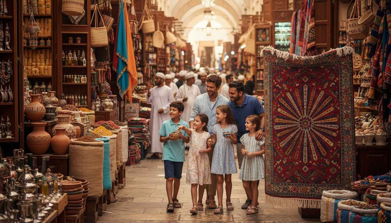 places to visit in muscat with family