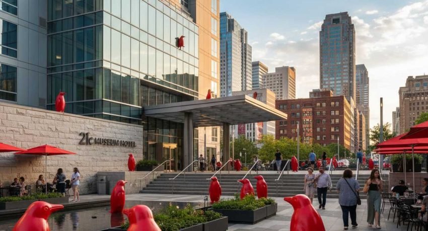 21c Museum Hotel Penguins