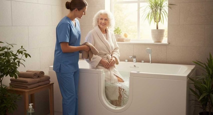 In-home bathing services