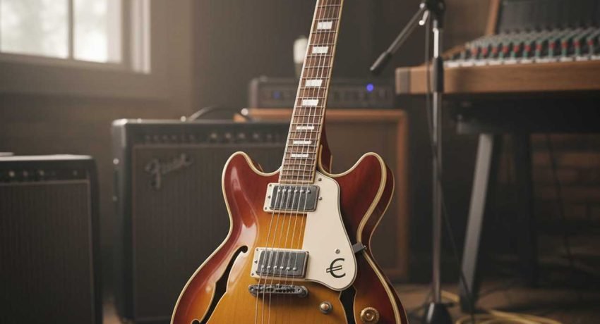left handed Epiphone Casino